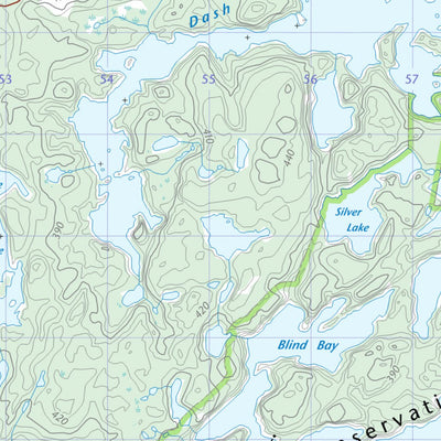 Kakagi Lake, ON (052F04 CanTopo)