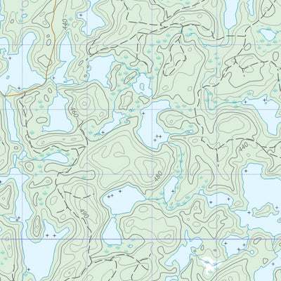 Pekagoning Lake, ON (052F01 CanTopo)