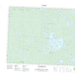 Sasaginnigak Lake, MB (052M12 CanTopo)