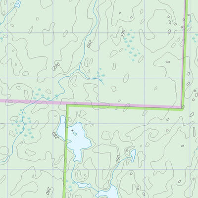 Sasaginnigak Lake, MB (052M12 CanTopo)