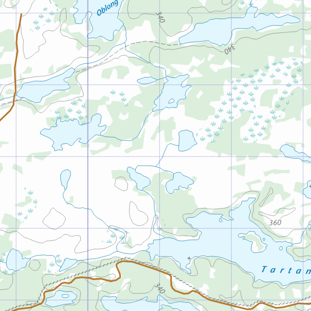 063K13 - FLIN FLON - Topographic Map
