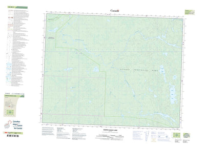 North Eagle Lake (052M05 CanTopo)