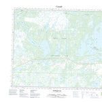 Iskwasum Lake, MB (063K10 CanTopo)