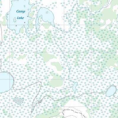 Iskwasum Lake, MB (063K10 CanTopo)
