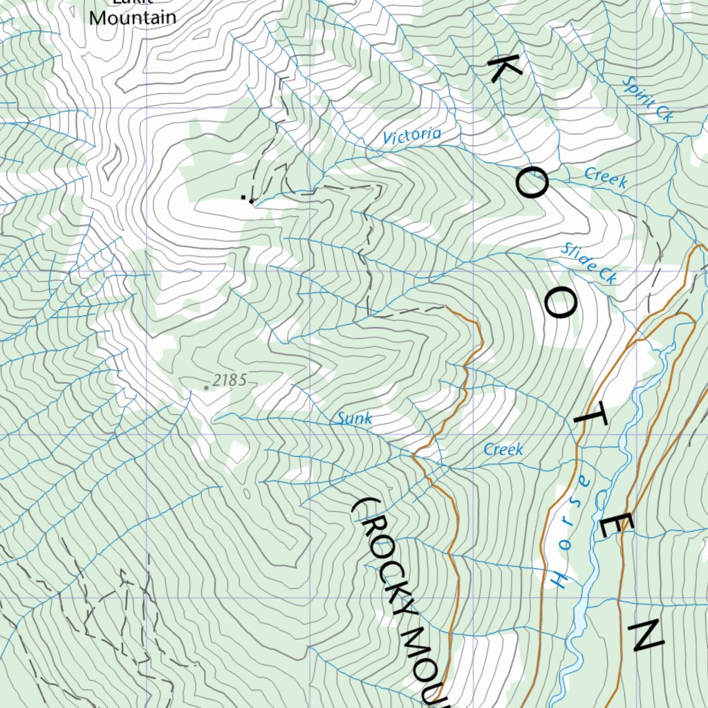 Cranbrook (082G12 CanTopo) Map by Natural Resources Canada | Avenza Maps