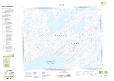 Kangiryuaqtihuk / Minto Inlet, NT (087H12 CanTopo)