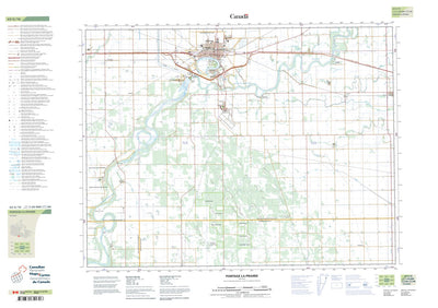 Portage La Prairie, MB (062G16 CanTopo)