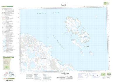 Clarence Islands (067D15 CanTopo)