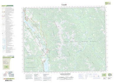 Fairmont Hot Springs, BC (082J05 CanTopo)