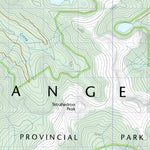 Sechelt Inlet (092G12 CanTopo)