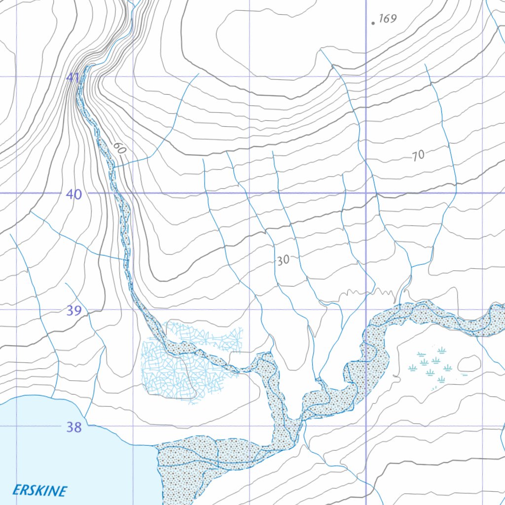 Stokes Range (069B02 CanTopo) Map by Natural Resources Canada | Avenza Maps