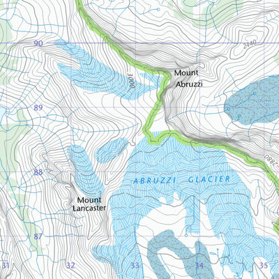 Mount Abruzzi, BC (082J06 CanTopo)
