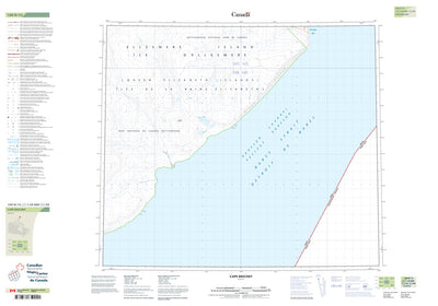 Cape Beechey (120D13 CanTopo)