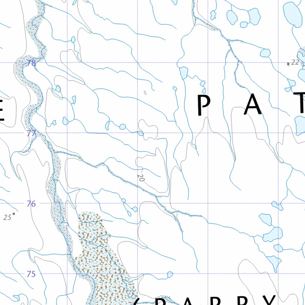 Hardinge Bay (099A07 CanTopo) Map by Natural Resources Canada | Avenza Maps