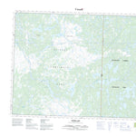 Artery Lake, MB (052M06 CanTopo)
