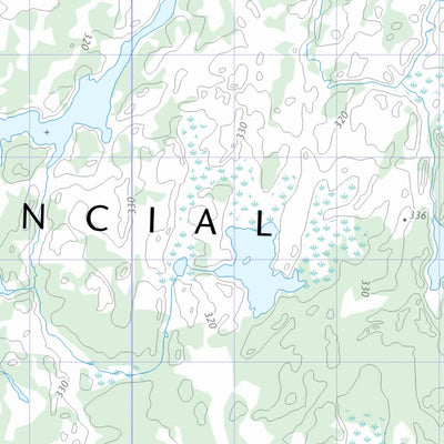 Artery Lake, MB (052M06 CanTopo)