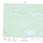 Medicine Stone Lake, ON (052L16 CanTopo)