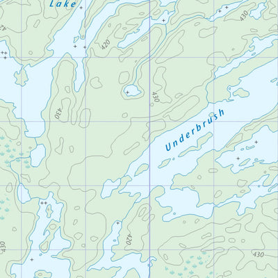 Medicine Stone Lake, ON (052L16 CanTopo)