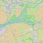 OSM Graphic Vector Map Level 10 (525-339)