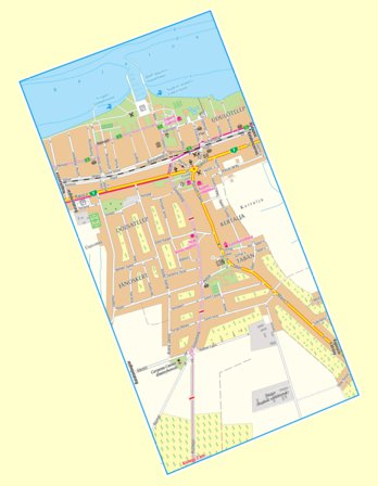 Balatonlelle city map, várostérkép