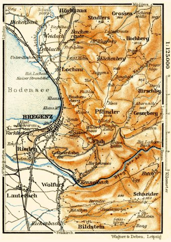 Bregenz environs, 1913