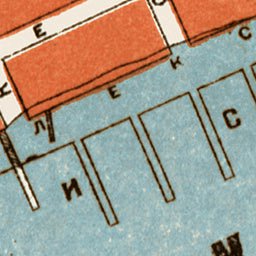Baku (Баку, Bakı) city map, 1912