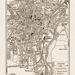 Innsbruck town plan, 1903