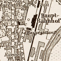 Innsbruck town plan, 1903