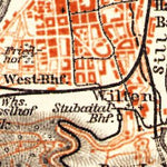 Innsbruck and environs, 1911 (1:75,000 scale)