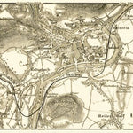 Bad Ischl (Ischl) town plan, 1906