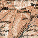 Königssee and environs, Salzach River and Salzach Valley Area, 1910