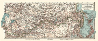 South Siberia and Turkestan, 1914