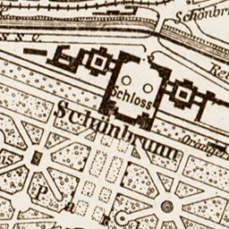 schonbrunn palace map