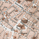 Vienna (Wien) city map, 1910