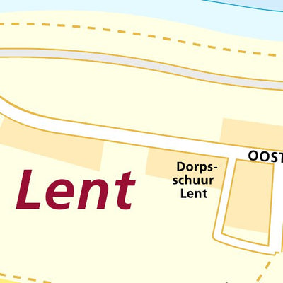 Nijmegen Veur Lent stadsplattegrond NL