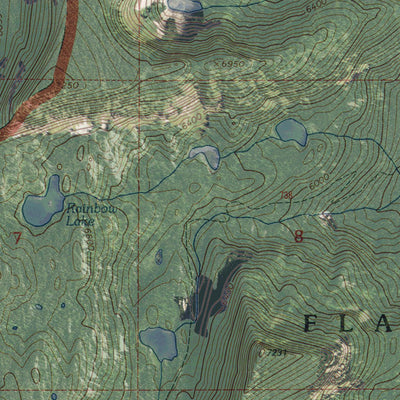 MT-CEDAR LAKE: GeoChange 1964-2013