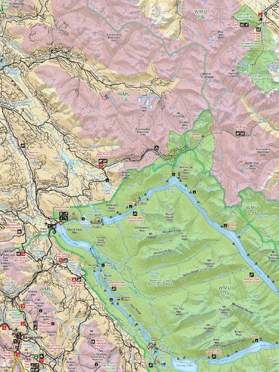 Map58 Barkerville - Cariboo Chilcotin Coast