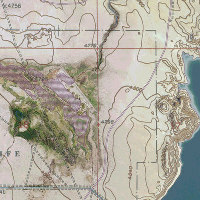 WY-BONNEVILLE SW: GeoChange 1948-2012