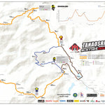 Tanaosri Trail Topographic Course Map - Trail Boy edition
