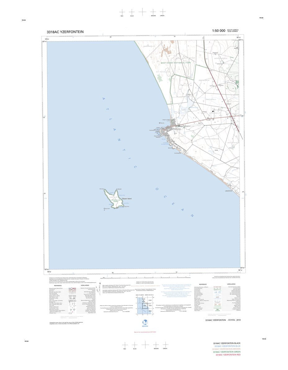 3318AC YZERFONTEIN Map By Chief Directorate National Geo Spatial 3318AC 2010 ED5 GEO Preview 0 Ebda78ca 5e4d 4e53 8111 