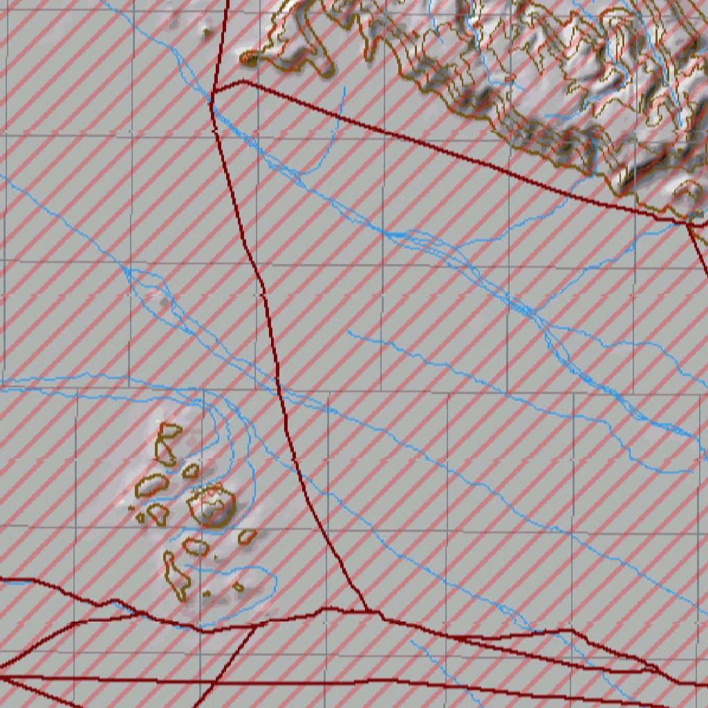 HuntData Arizona Land Ownership Unit 40B E-C Map By HuntData LLC ...