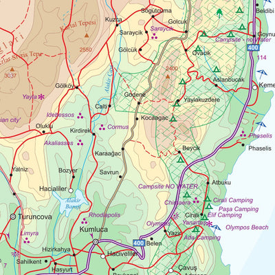 Turkey South West 1:550,000 - ITMB