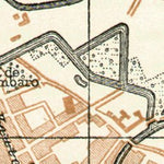 Audenarde town plan, 1909