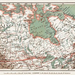 General Map of the British North America, 1907