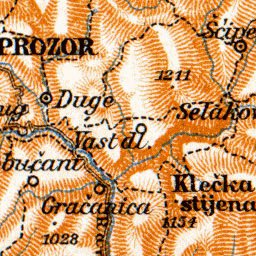 Bosnian Highlands from Sarajevo to Mostar. Environs of Sarajevo, 1911