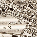 Fiume (Rijeka) town plan, 1903