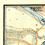 Elbogen (Loket) town plan, 1913