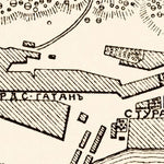Loviisa town plan, 1889