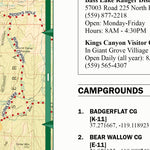 CTUC Sierra National Forest OHV Map