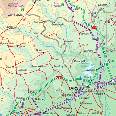 Turkey Central 1:550,000 - ITMB